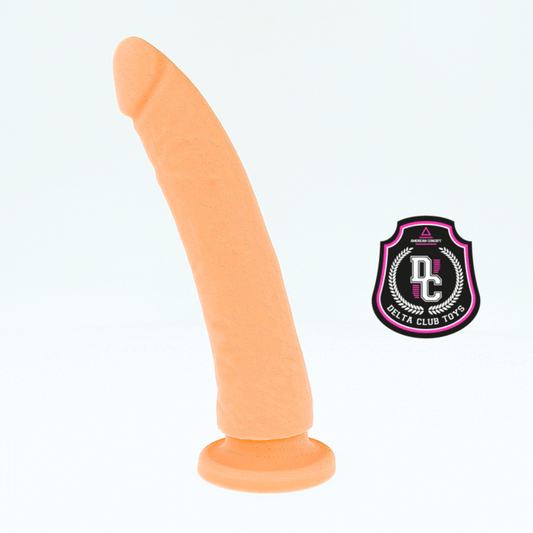 DELTA CLUB - TOYS DILDO NATURAL SILICONA MEDICA 23 CM -O- 4.5 CM - Optelum