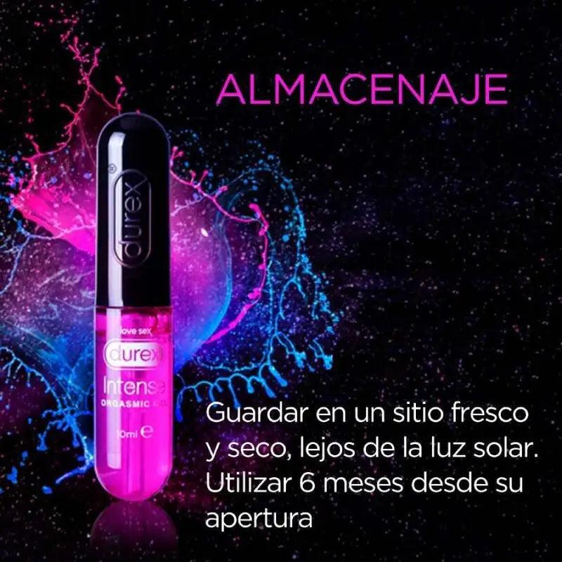 DUREX - GEL LUBRICANTE INTENSE ORGASMIC 10ML - Optelum