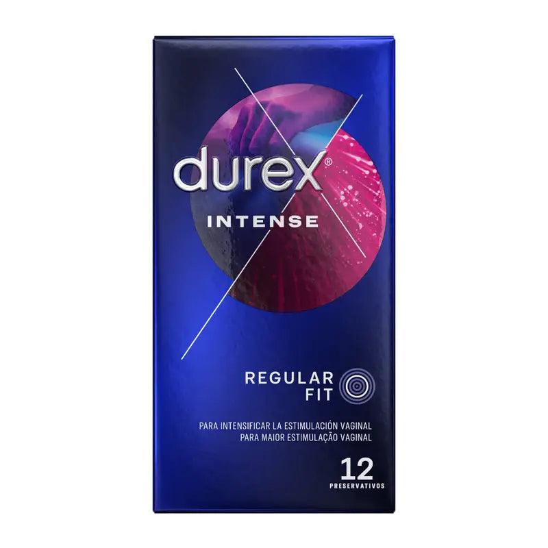 DUREX - INTENSE ORGASMIC 12 UNIDADES - Optelum