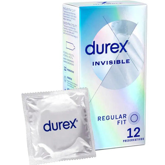 DUREX - INVISIBLE EXTRA FINO 12 UNIDADES - Optelum