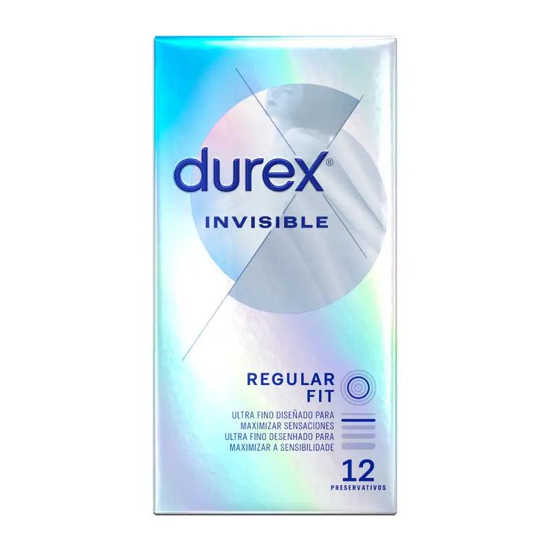 DUREX - INVISIBLE EXTRA FINO 12 UNIDADES - Optelum