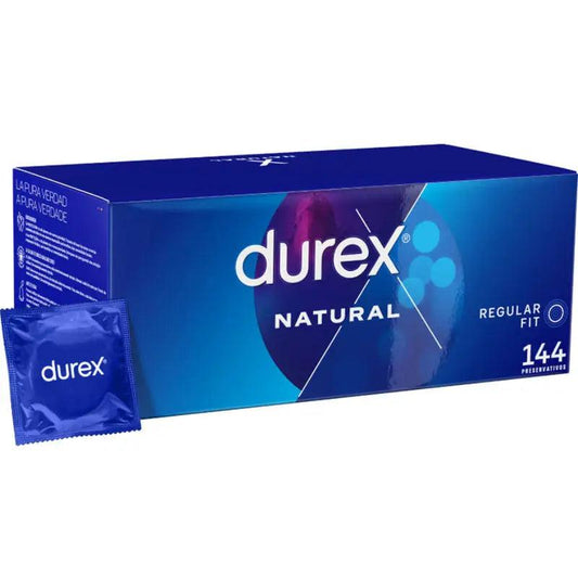 DUREX - NATURAL 144 UNIDADES - Optelum