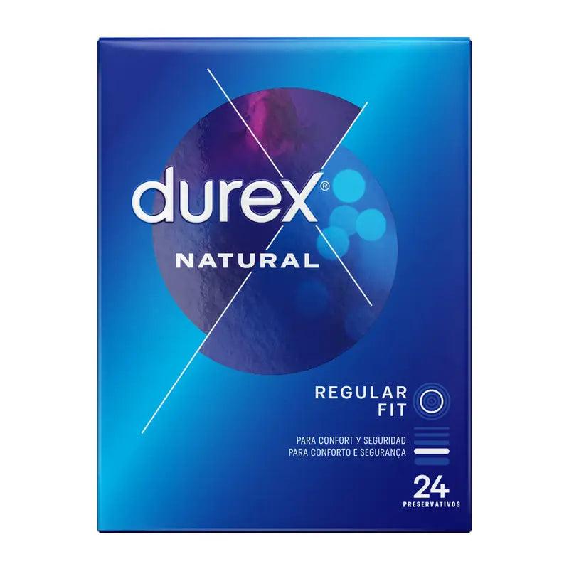 DUREX - NATURAL PLUS 24 UNIDADES - Optelum