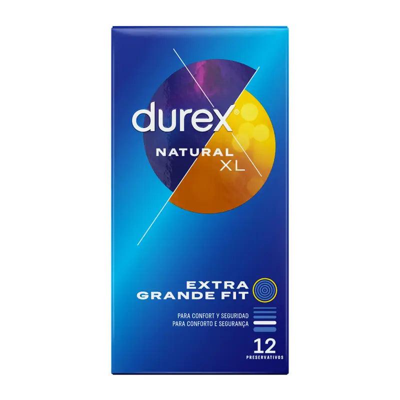 DUREX - NATURAL XL 12 UNIDADES - Optelum