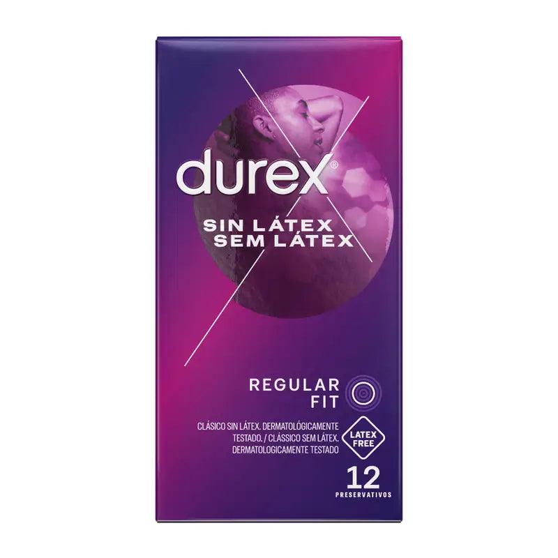 DUREX - PRESERVATIVOS SIN LATEX 12 UNIDADES - Optelum