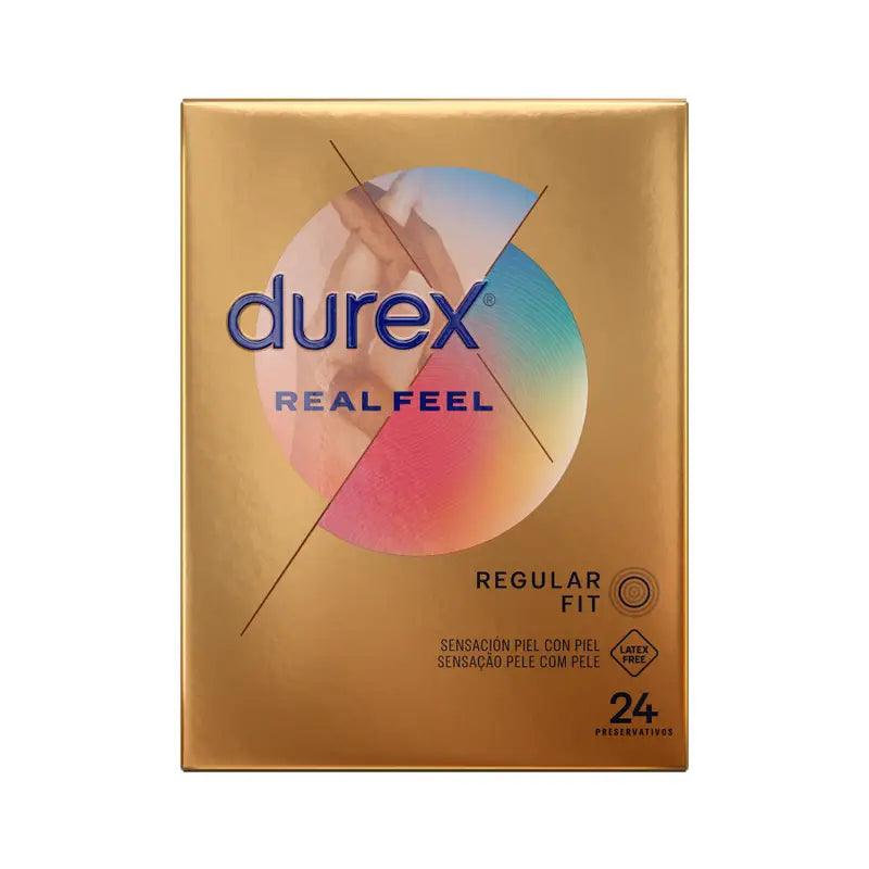 DUREX - REAL FEEL 24 UNIDADES - Optelum