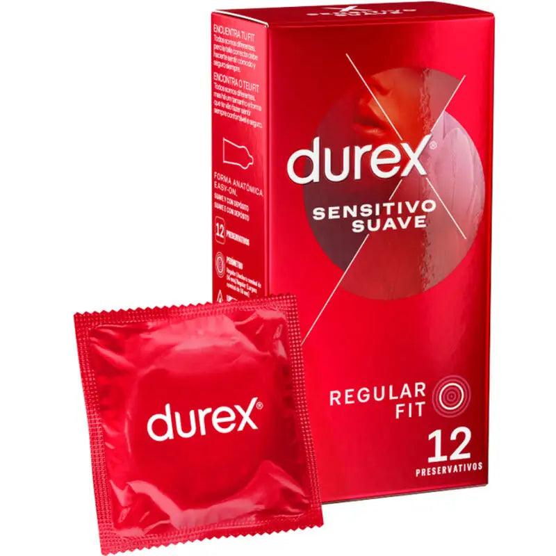 DUREX - SENSITIVO SUAVE 12 UNIDADES - Optelum