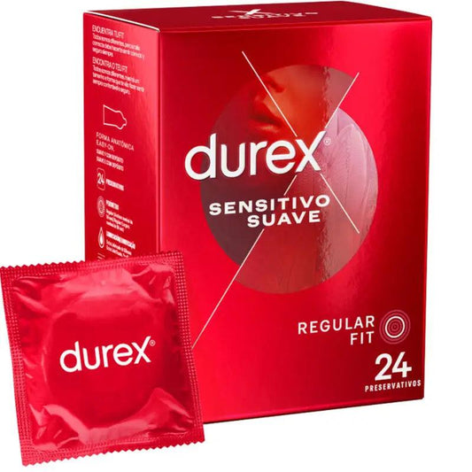 DUREX - SENSITIVO SUAVE 24 UNIDADES - Optelum