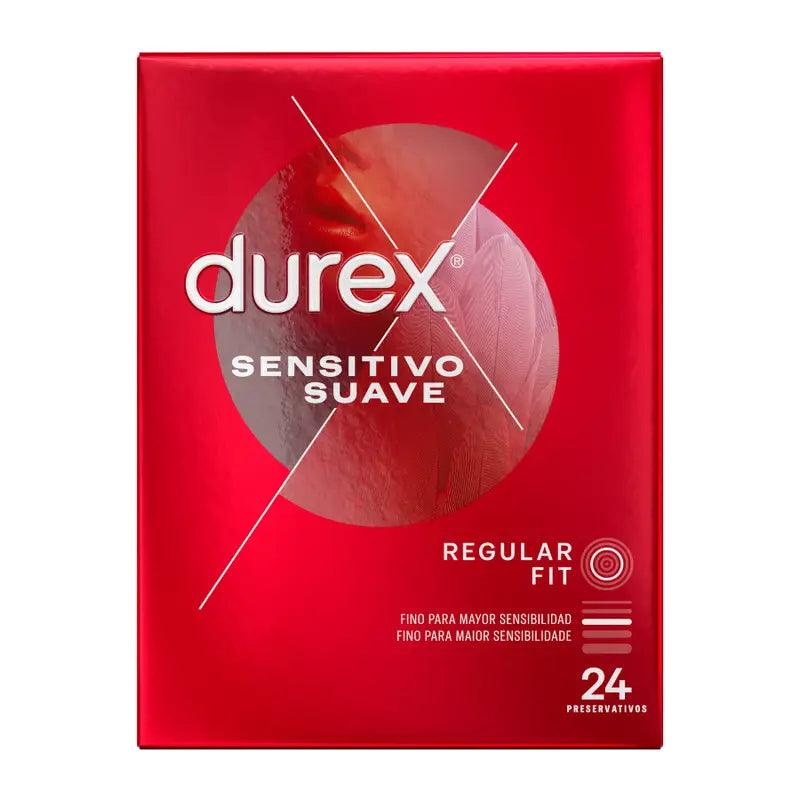 DUREX - SENSITIVO SUAVE 24 UNIDADES - Optelum