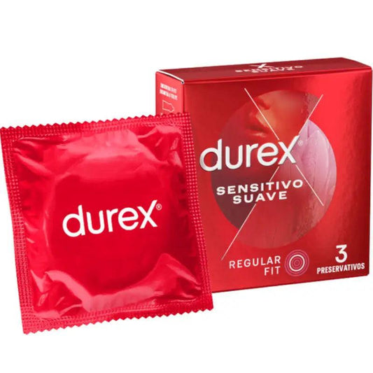 DUREX - SENSITIVO SUAVE 3 UNIDADES - Optelum