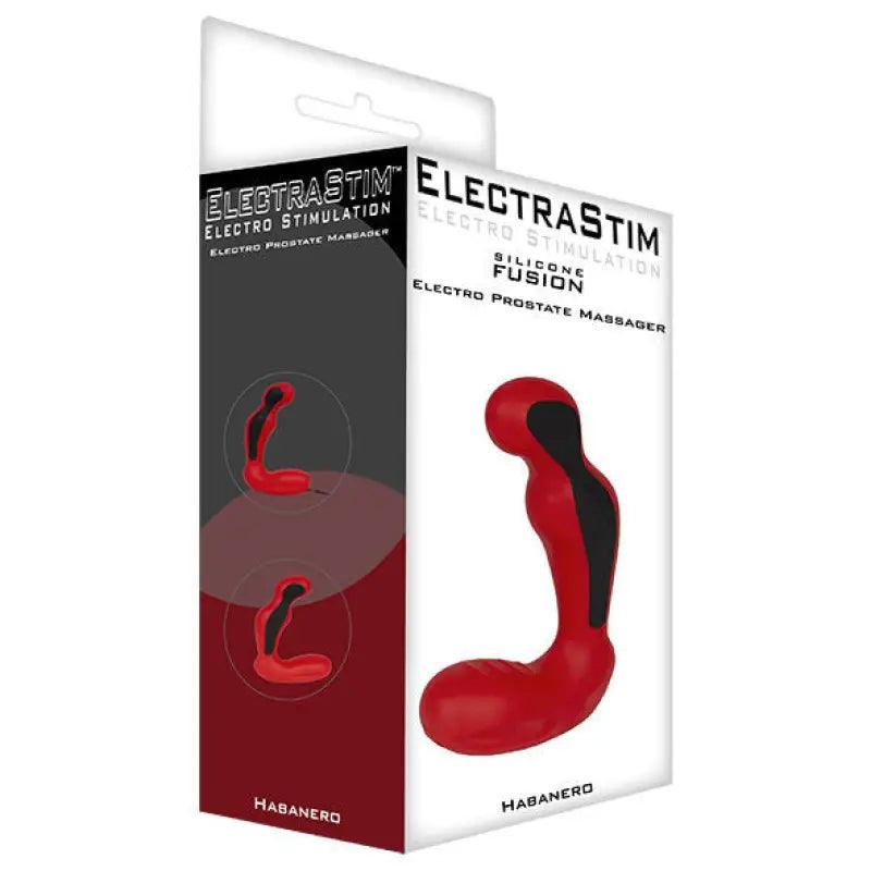 ELECTRASTIM - SILICONE HABANERO MASAJEADOR PROSTATICO - Optelum