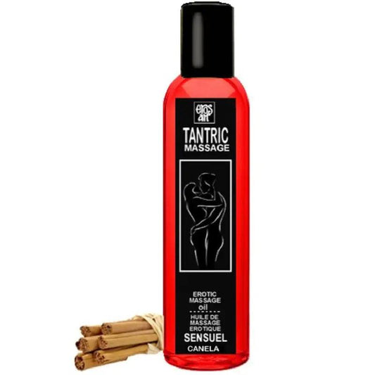 EROS-ART - ACEITE MASAJE TANTRICO NATURAL Y AFRODISÍACO CANELA 30 ML - Optelum