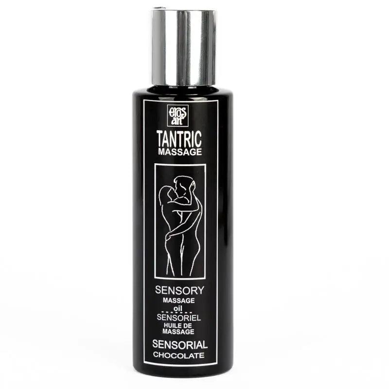 EROS-ART - ACEITE MASAJE TANTRICO NATURAL Y AFRODISÍACO CHOCOLATE 100 ML - Optelum