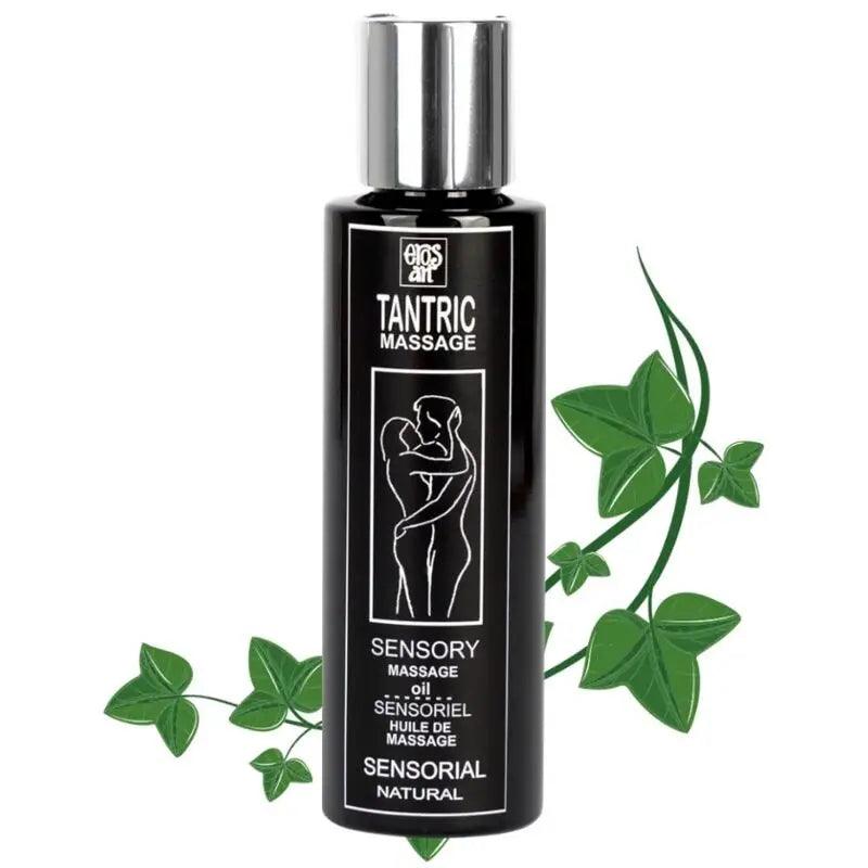 EROS-ART - ACEITE MASAJE TANTRICO NATURAL Y AFRODISÍACO NEUTRAL 100 ML - Optelum