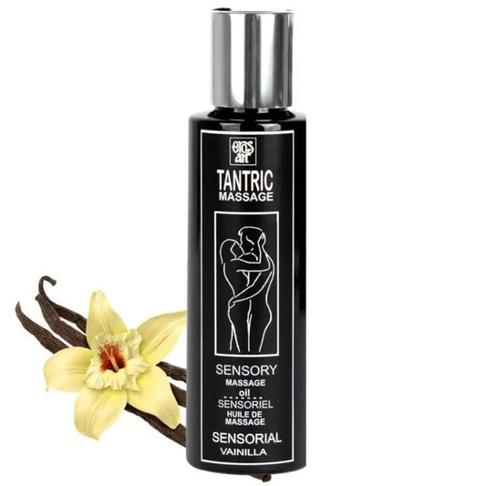 EROS-ART - ACEITE MASAJE TANTRICO NATURAL Y AFRODISÍACO VAINILLA 100 ML - Optelum