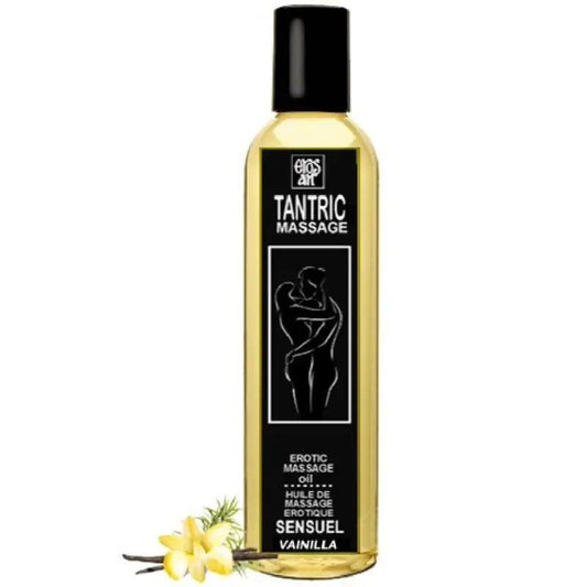EROS-ART - ACEITE MASAJE TANTRICO NATURAL Y AFRODISÍACO VAINILLA 30 ML - Optelum