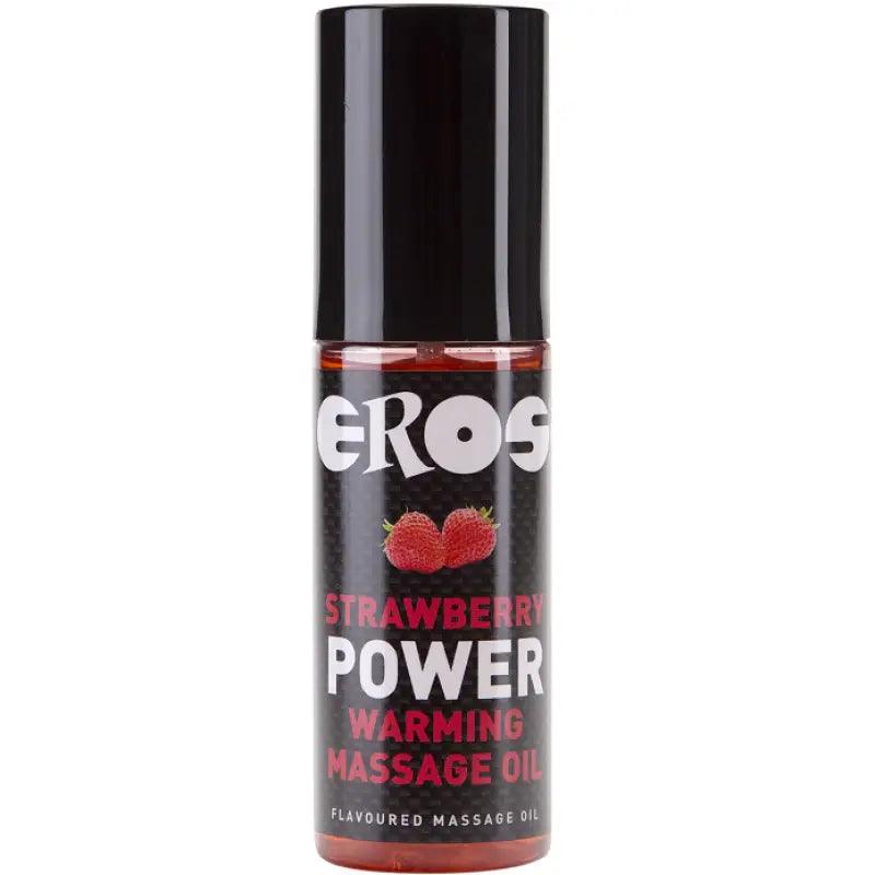 EROS POWER LINE - POWER ACEITE MASAJE E.CALOR 100 ML - Optelum