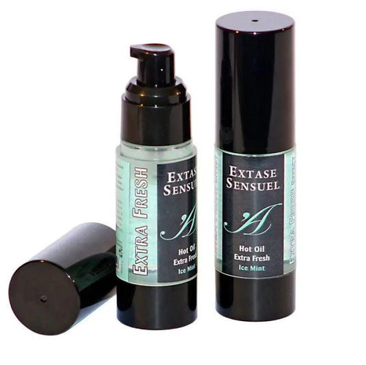 EXTASE SENSUAL - ACEITE MASAJE EFECTO EXTRA FRESH HIELO 30 ML - Optelum