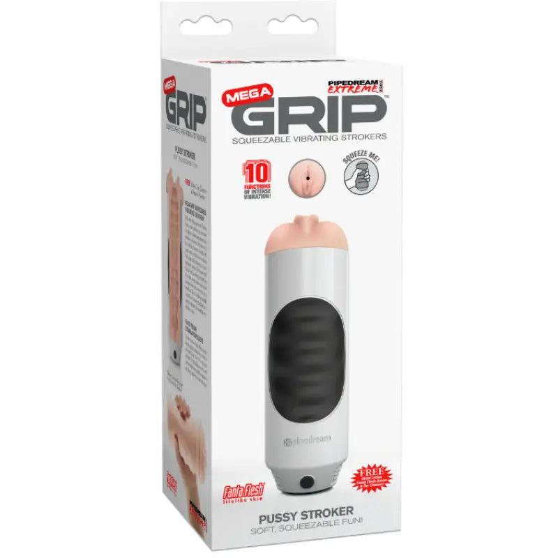 EXTREME TOYZ - PIPEDREAM MEGA GRIP VAGINA MASTURBADOR VIBRADOR - Optelum