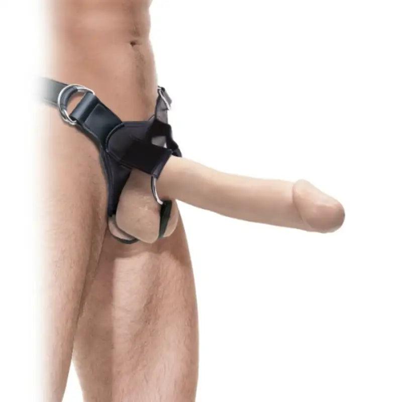 FETISH FANTASY EXTREME - ARNÉS CON DILDO 30.5 CM HUECO - Optelum