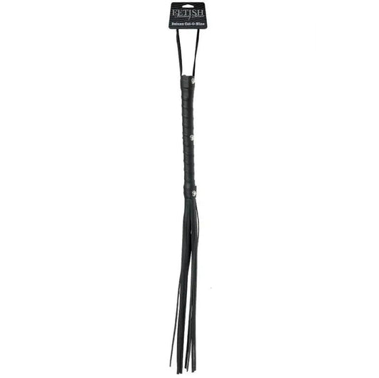 FETISH FANTASY LIMITED EDITION - LATIGO AZOTADOR PIEL NEGRO - Optelum