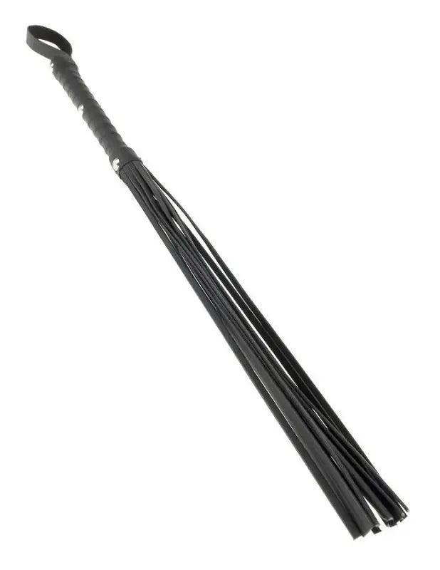 FETISH FANTASY LIMITED EDITION - LATIGO AZOTADOR PIEL NEGRO - Optelum