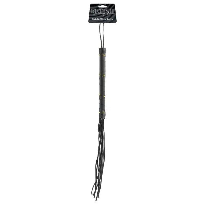 FETISH FANTASY LIMITED EDITION - LATIGO AZOTADOR PIEL NEGRO. - Optelum