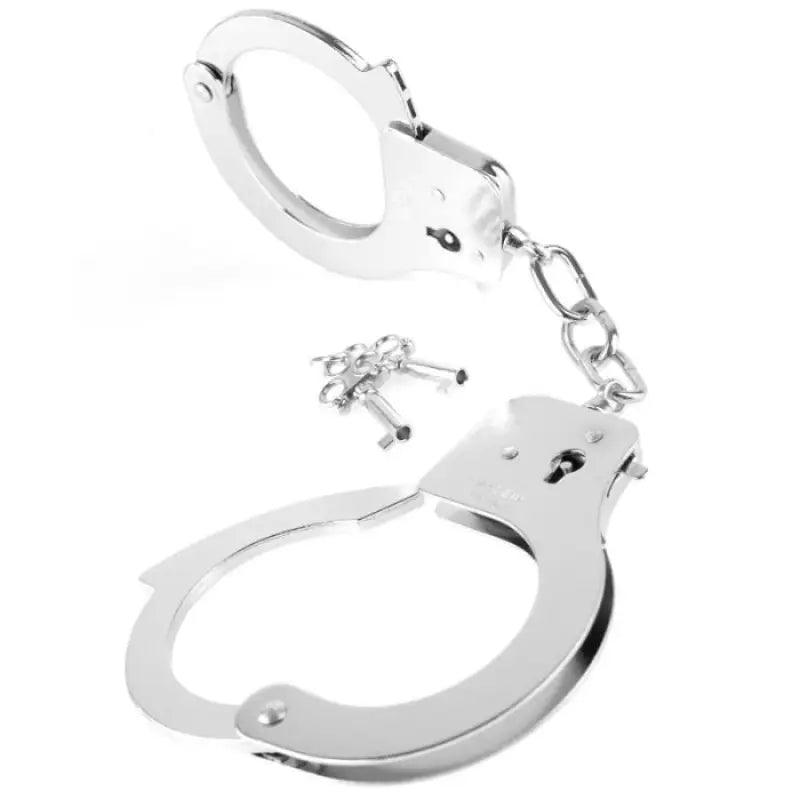 FETISH FANTASY SERIES - SERIES DESIGNER METAL HANDCUFFS - Optelum