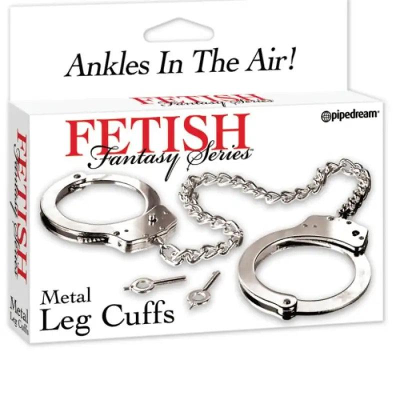 FETISH FANTASY SERIES - ESPOSAS DE METAL PARA PIERNAS - Optelum