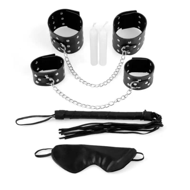 FETISH FANTASY SERIES - KIT DE BONDAGE CADENAS DEL AMOR. - Optelum