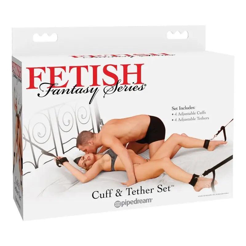 FETISH FANTASY SET DE ESPOSAS Y ATADURAS - Optelum
