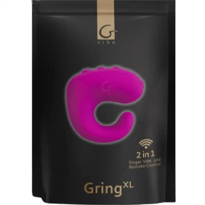 G-VIBE - FUN TOYS GRING ANILLO VIBRADOR XL SWEET RASPBERRY - Optelum