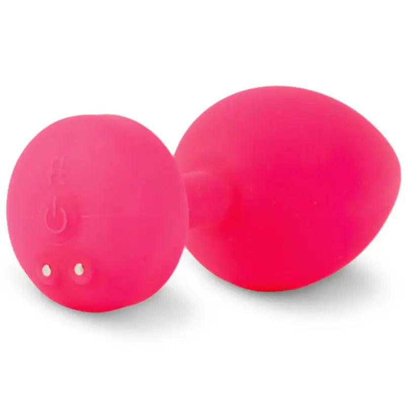 G-VIBE - FUNTOYS GPLUG ANAL VIBRADOR RECARGABLE GRANDE ROSA NEON 3.9CM - Optelum
