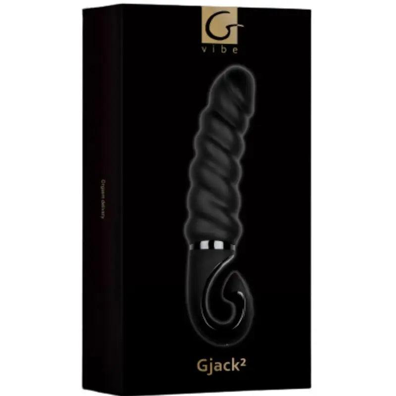 G-VIBE - G-JACK 2 - DILDO VIBRADOR NEGRO - Optelum