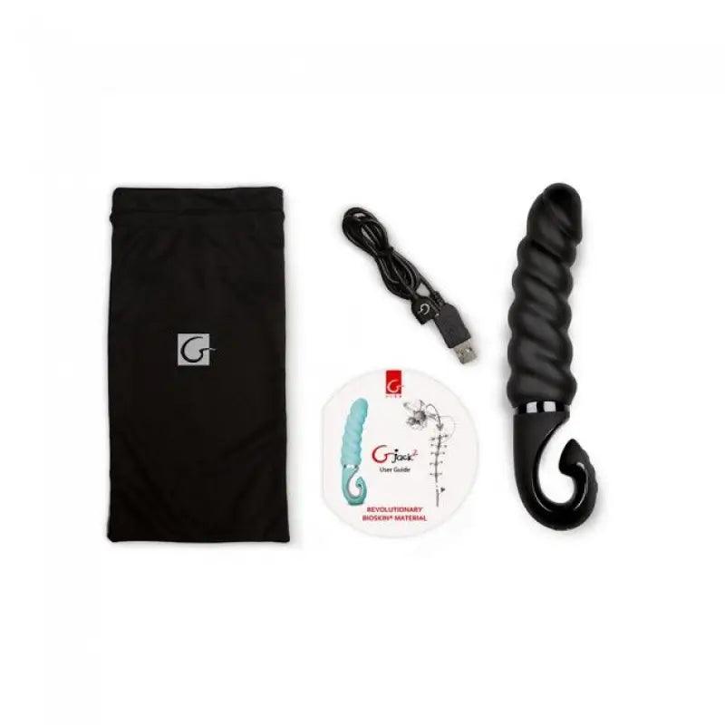 G-VIBE - G-JACK 2 - DILDO VIBRADOR NEGRO - Optelum