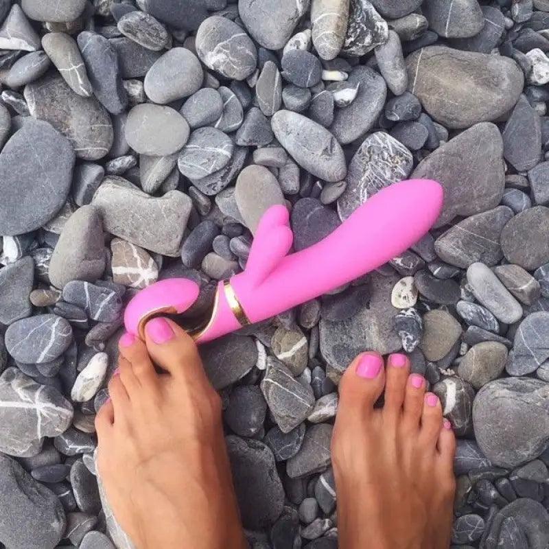 G-VIBE - G-RABBIT VIBRADOR CONEJITO RAMPANTE ROSA - Optelum