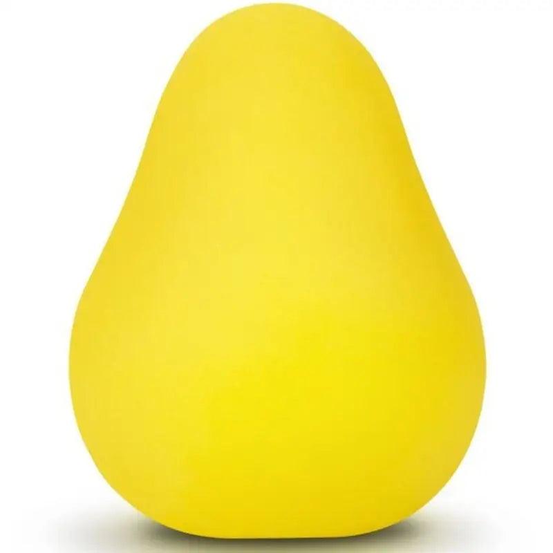 G-VIBE - HUEVO MASTURBADOR TEXTURADO REUTILIZABLE AMARILLO - Optelum
