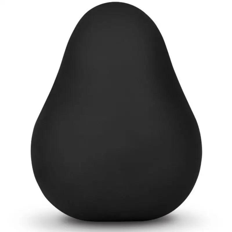 G-VIBE - HUEVO MASTURBADOR TEXTURADO REUTILIZABLE NEGRO - Optelum