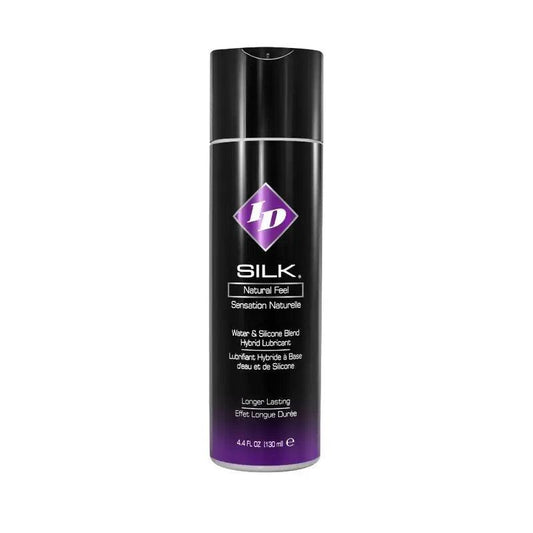 ID SILK - NATURAL FEEL WATER/SILICONE 130 ML - Optelum