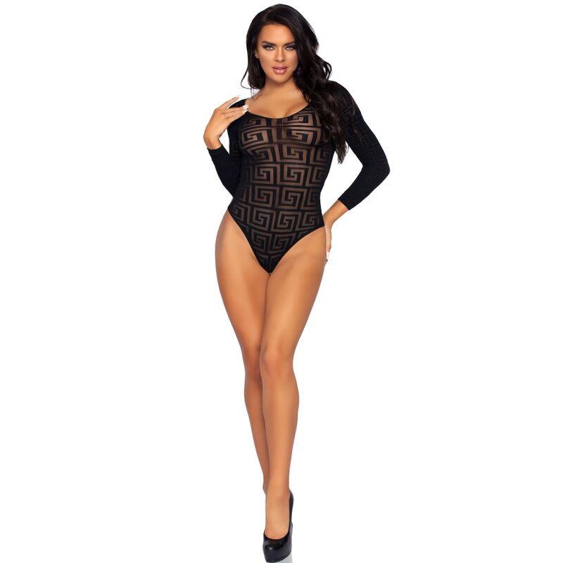 LEG AVENUE - TEDDY DISEÑO MOSAICO TALLA UNICA - Optelum