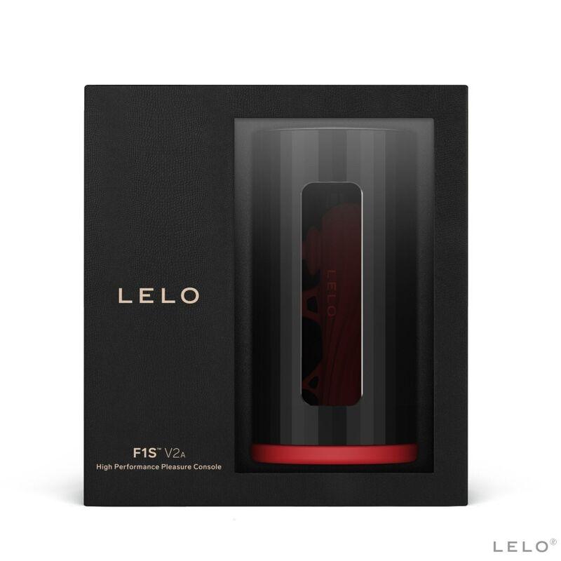 LELO - F1S V2 MASTURBADOR CON TECNOLOGIA SDK ROJO - NEGRO - Optelum