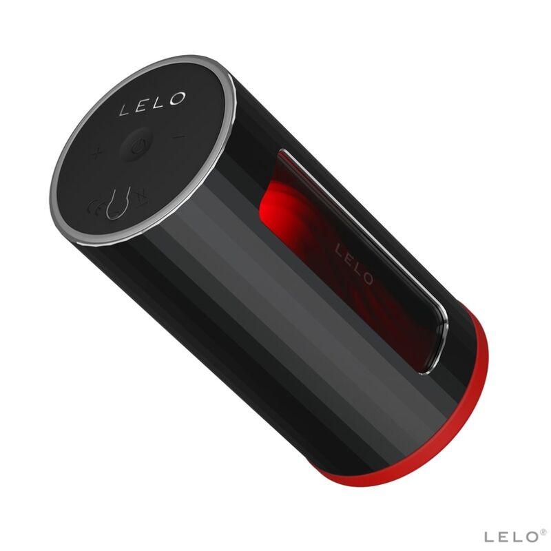 LELO - F1S V2 MASTURBADOR CON TECNOLOGIA SDK ROJO - NEGRO - Optelum
