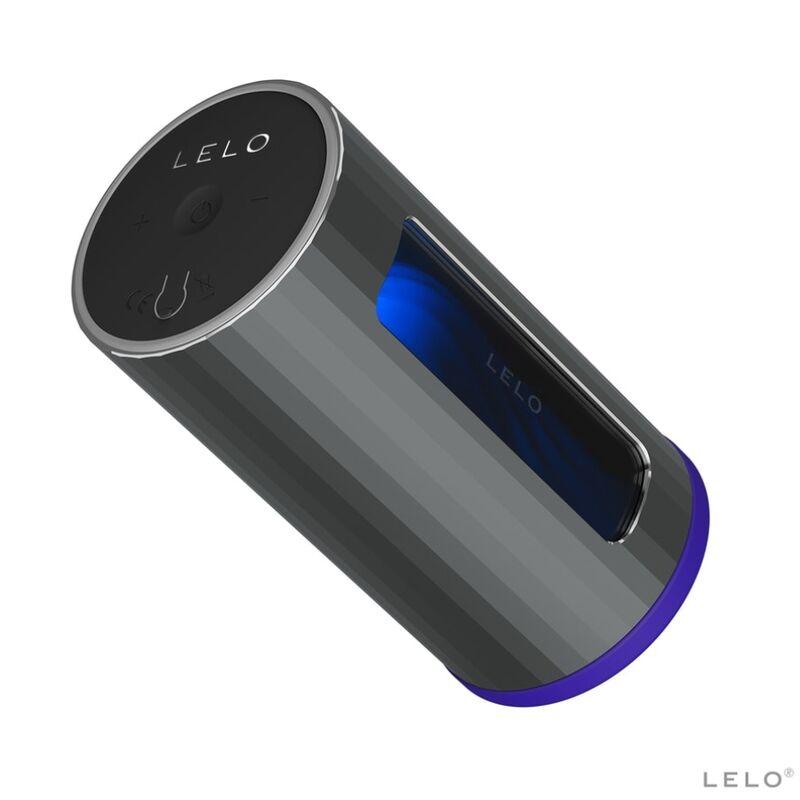 LELO - F1S V2 MASTURBADOR CON TECNOLOGIA SDK AZUL Y METAL - Optelum