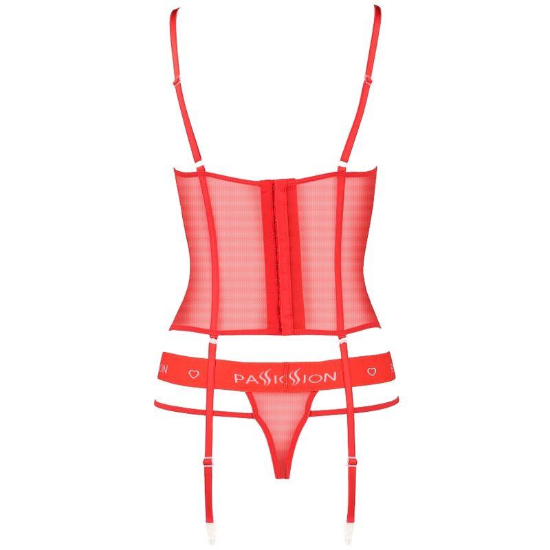 PASSION - KYOUKA CORSET ROJO S/M - Optelum