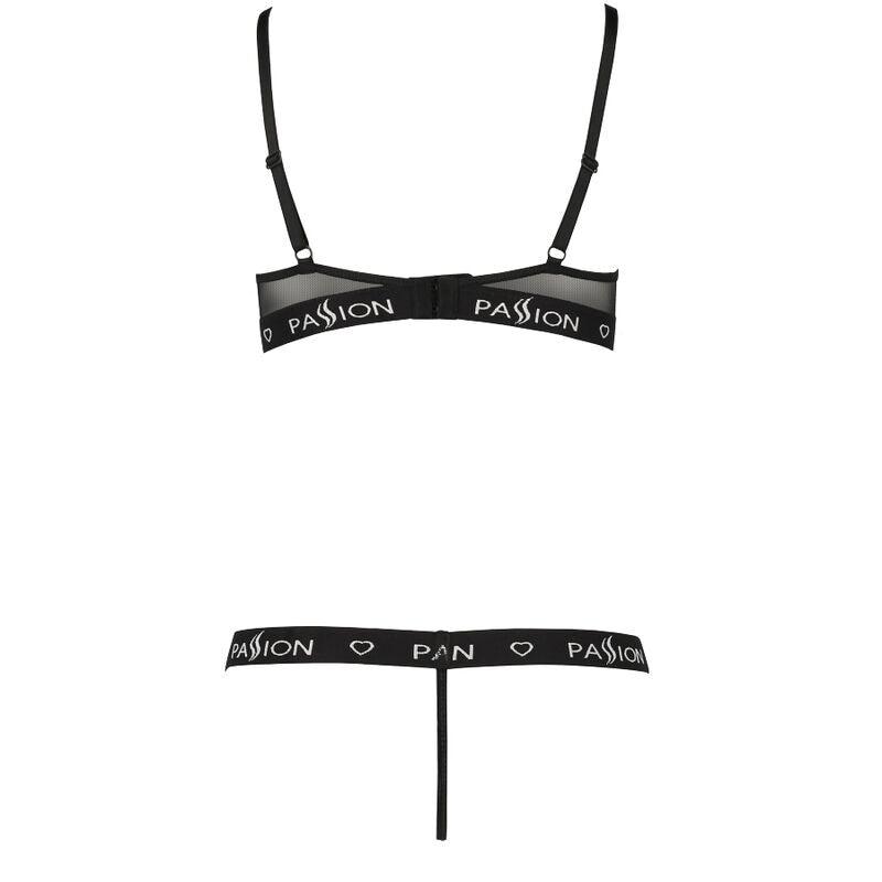 PASSION - KYOUKA SET DOS PIEZAS NEGRO S/M - Optelum