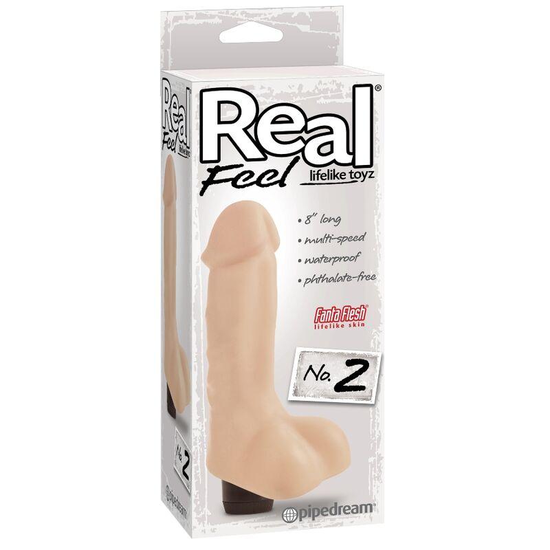REAL FEEL - LIFELIKE TOYZ VIBRADOR NUM 2 NATURAL - Optelum