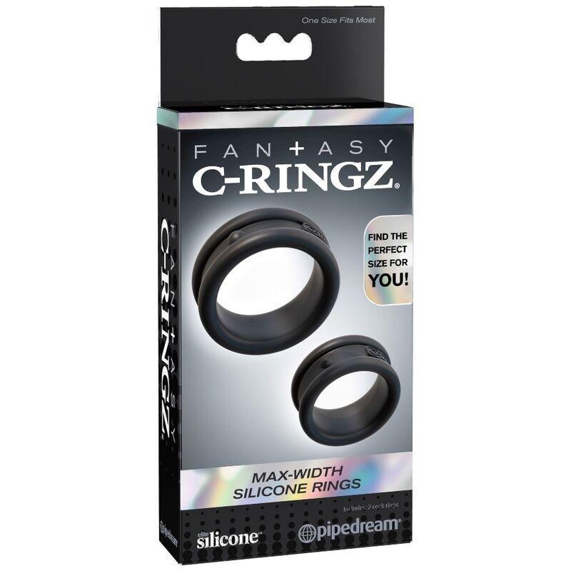 FANTASY C-RINGZ - ANILLAS SILICONA MAX WIDHT - Optelum
