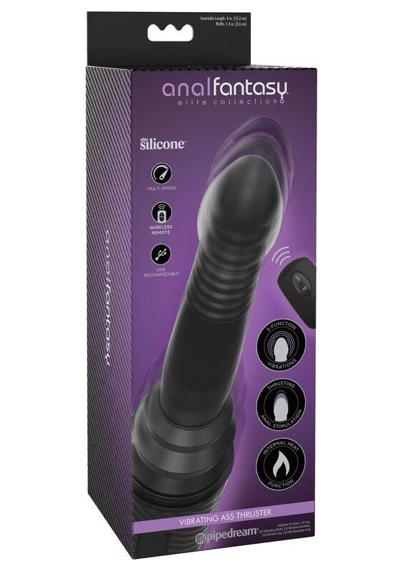 ANAL FANTASY ELITE COLLECTION - VIBRADOR ANAL UP & DOWN Y EFECTO CALOR - Optelum