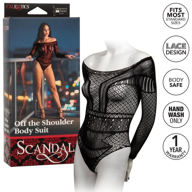 CALEXOTICS - SCANDAL TEDDY ONE SIZE - Optelum
