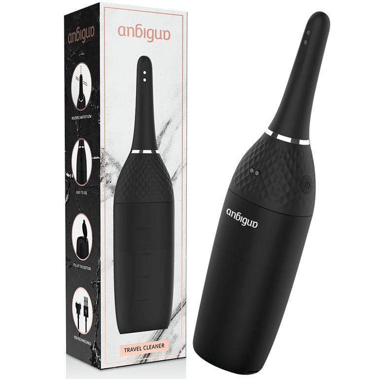 ANBIGUO - ULTIMATE LIMPIADOR ANAL AUTOMÁTICO 5 INTENSIDADES - Optelum